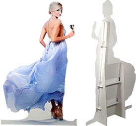 맞춤형 전체 크기 골판지 컷아웃