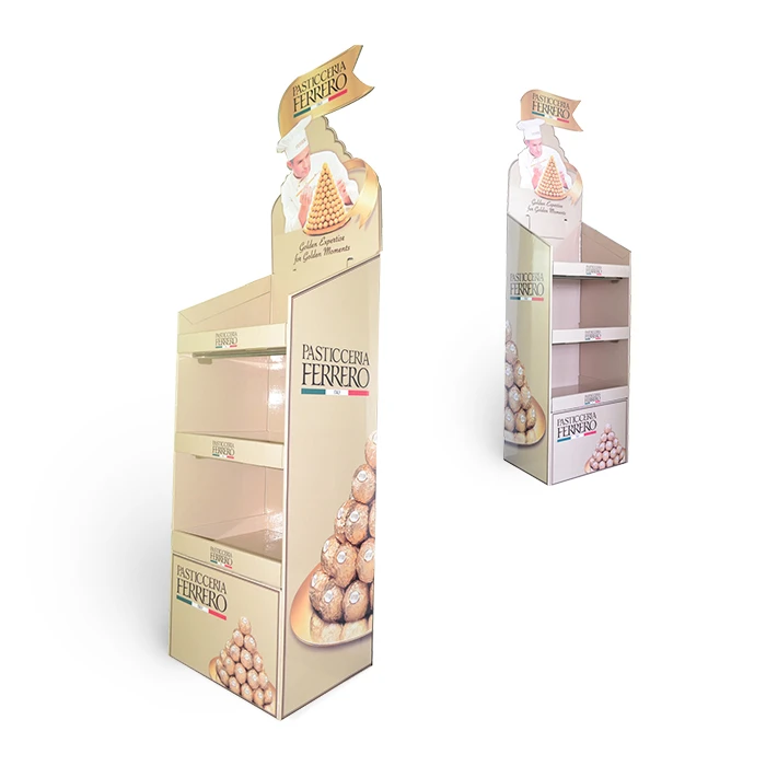 Custom Snack FSDU Cardboard Display